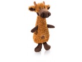 Charming Pet Products Scruffles Moose Plush Dog Toy Brown Large