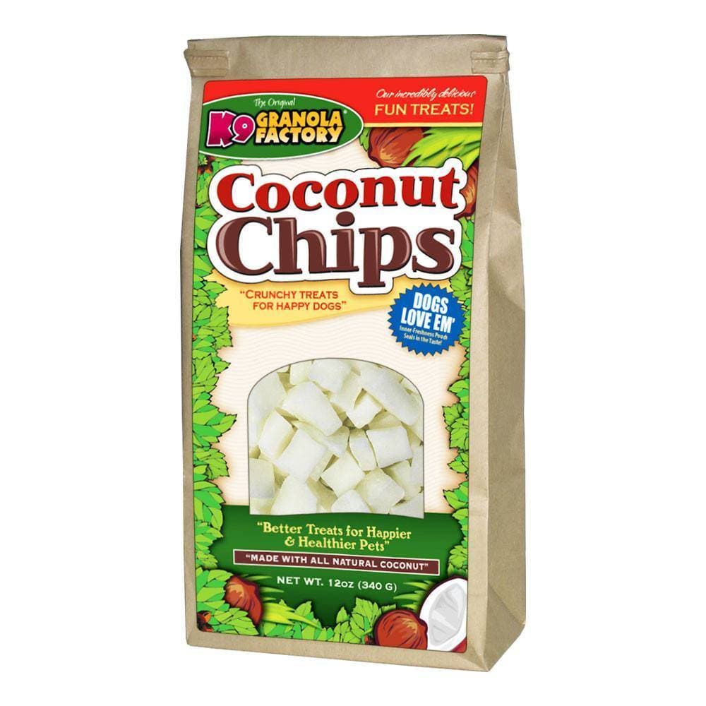 K9 Granola Factory Coconut Chips Dog Treat, 12oz.