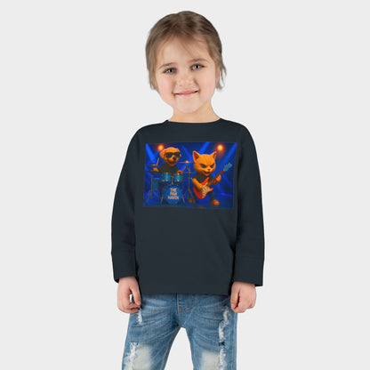Toddler Long Sleeve Music Band Tee
