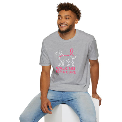 Breast Cancer Walk Dog T-Shirt