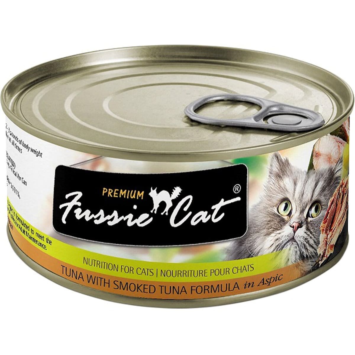 Fussie Cat Premium Tuna Smoked In Aspic 2.82oz. (Case of 24)