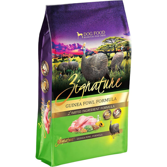 Zignature Dog 4Lb. Guinea Fowl