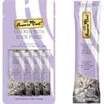Fussie Cat Treat Chicken With Duck Puree 2oz/18count