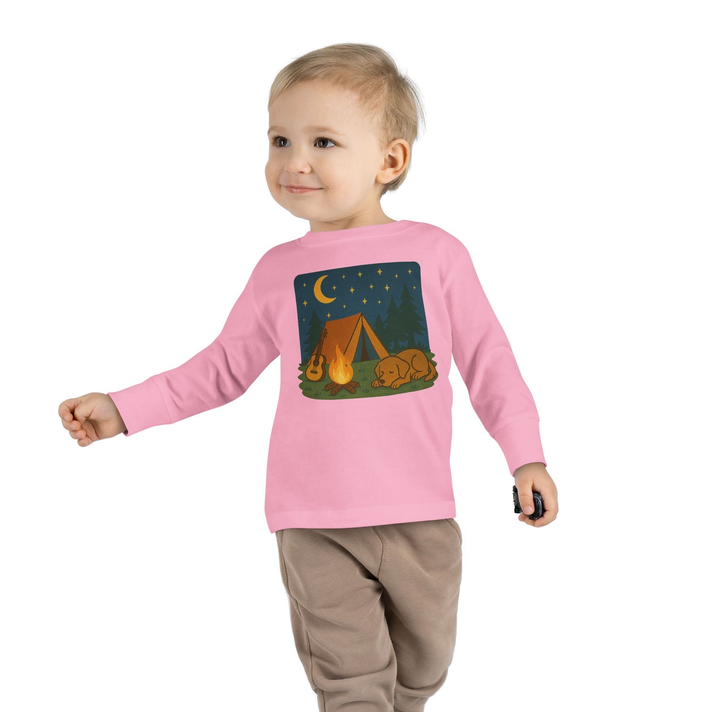 Toddler Camping Adventure Long Sleeve