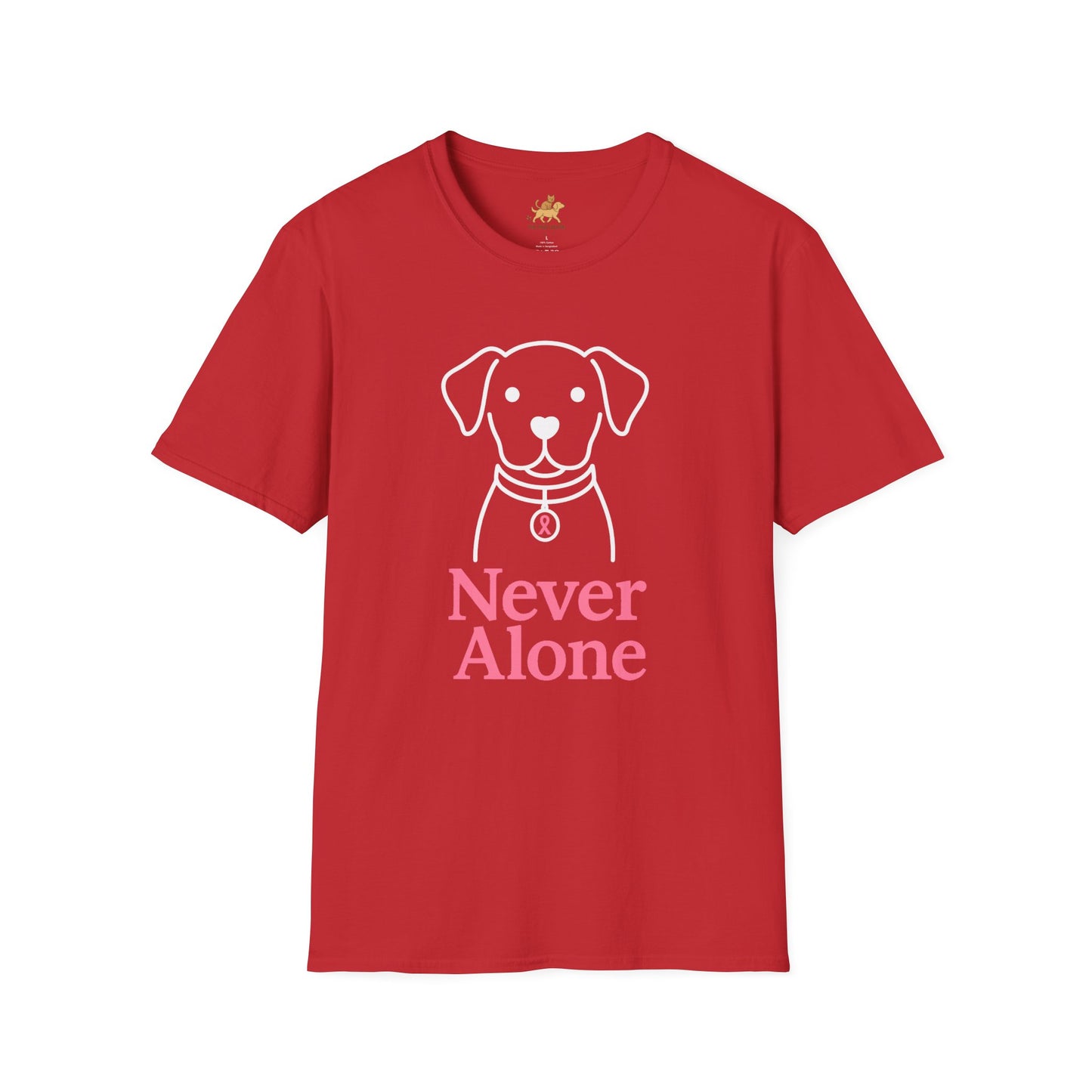 Never Alone Dog T-Shirt
