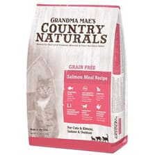 Grandma Maes Country Naturals Cat Grain Free Salmon Meal Recipe 9oz.