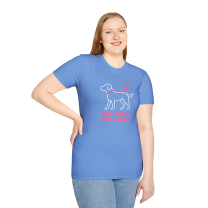 Breast Cancer Walk Dog T-Shirt