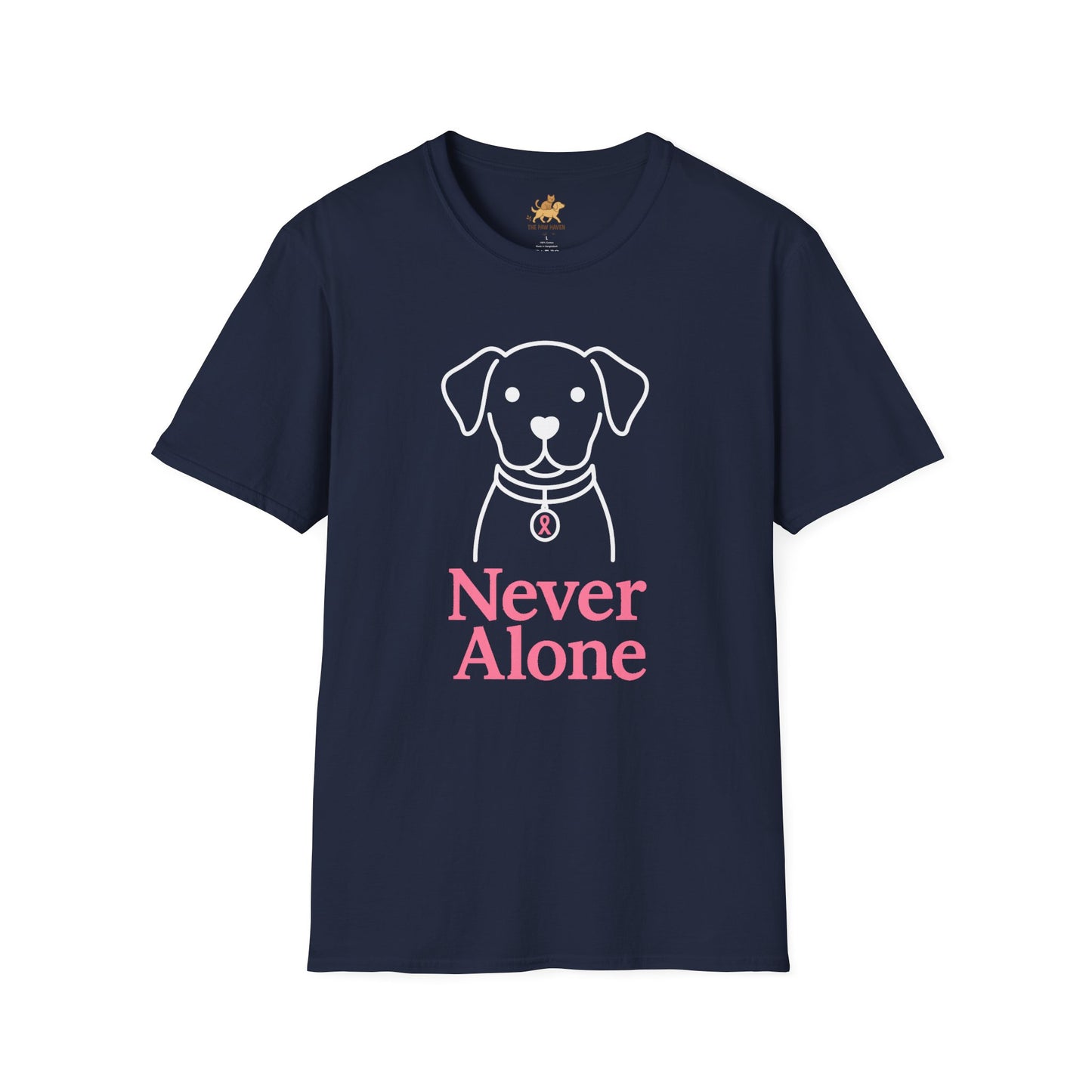 Never Alone Dog T-Shirt