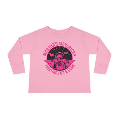 Toddler Long Sleeve Tee - Martha's Mavericks