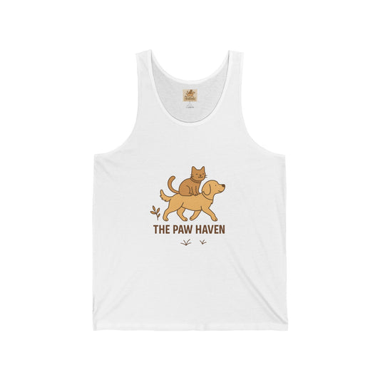 Unisex Jersey Tank The Paw Haven