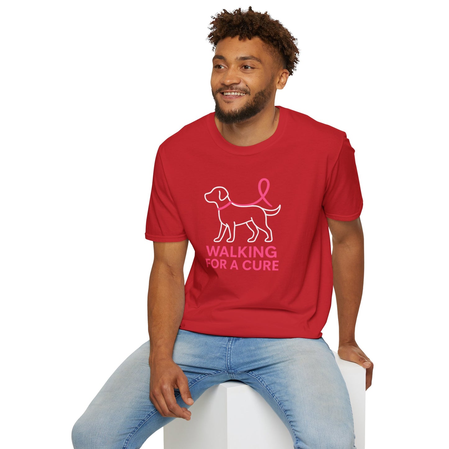 Breast Cancer Walk Dog T-Shirt