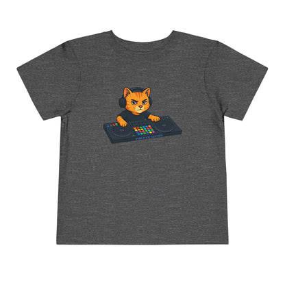 DJ Cat Toddler Tee