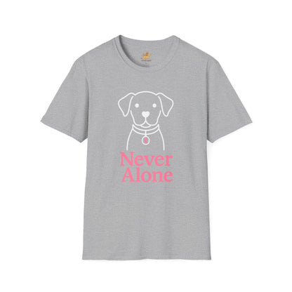 Never Alone Dog T-Shirt