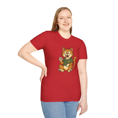 Goofy Cat T-Shirt