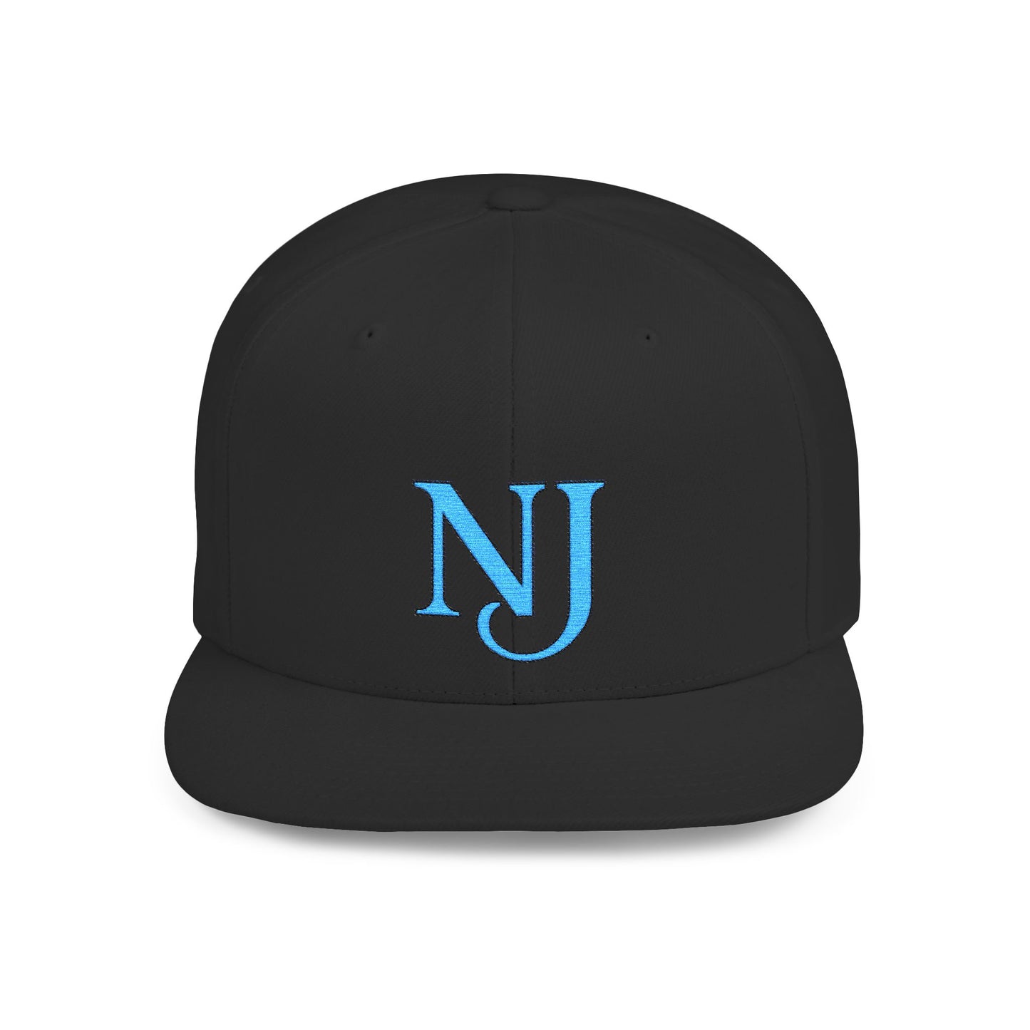 NJ Embroidered Snapback Hat