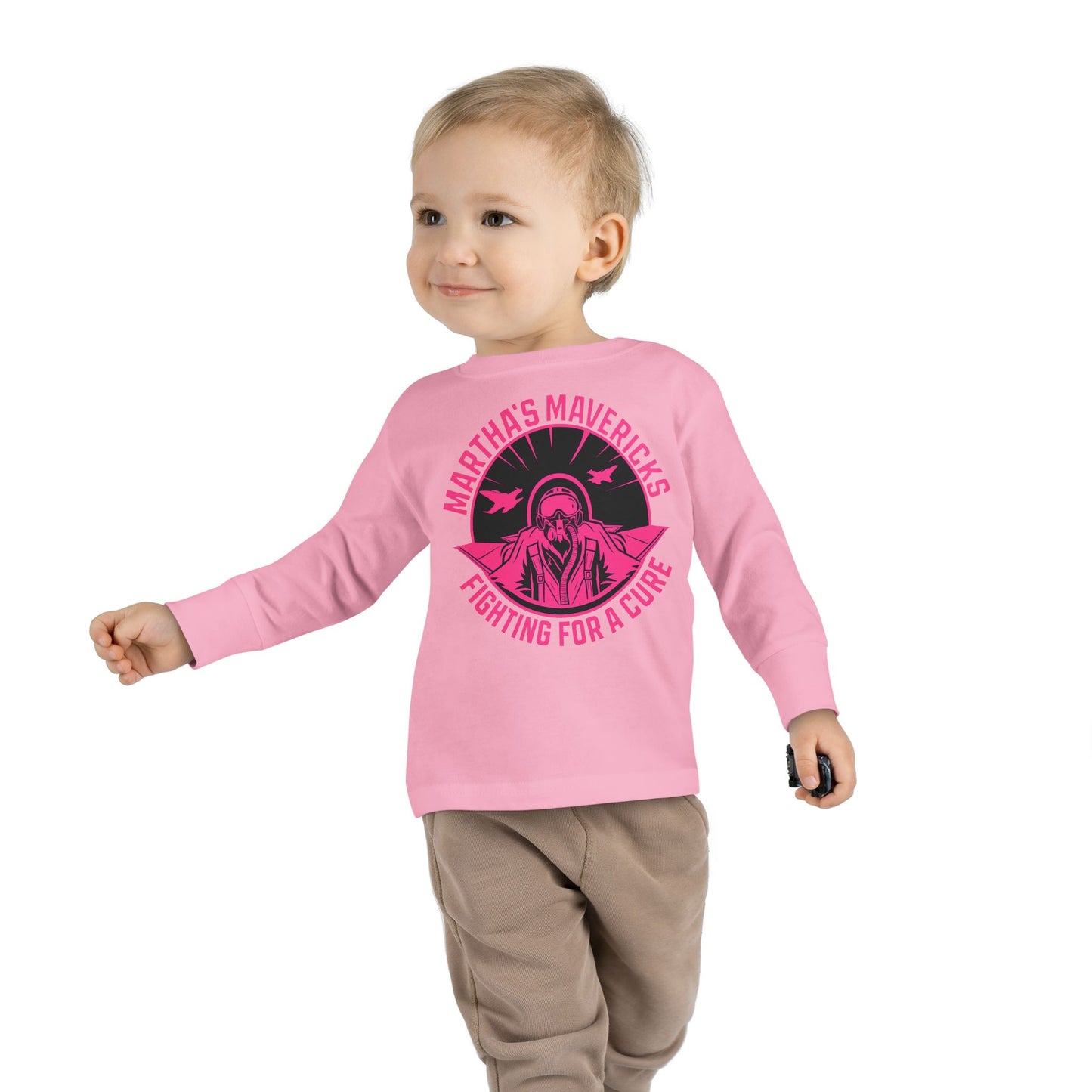 Toddler Long Sleeve Tee - Martha's Mavericks