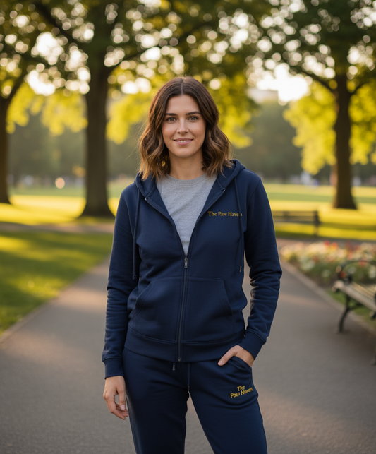 The Paw Haven Unisex Zip-Up Hoodie