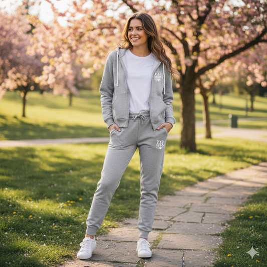 Cozy Cat Mom Unisex Fleece Sweatpants