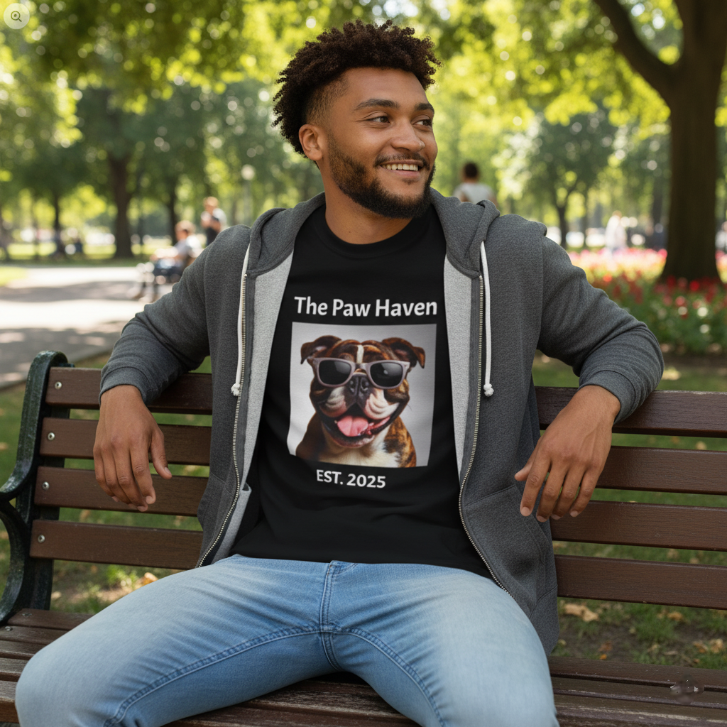 BullDog Sunglasses T-Shirt