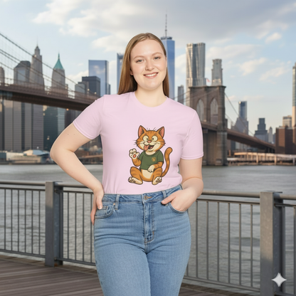 Goofy Cat T-Shirt