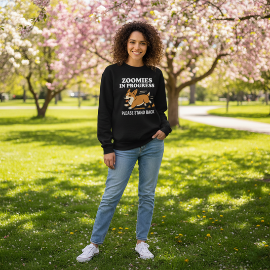 Corgi Zoomies sweatshirt