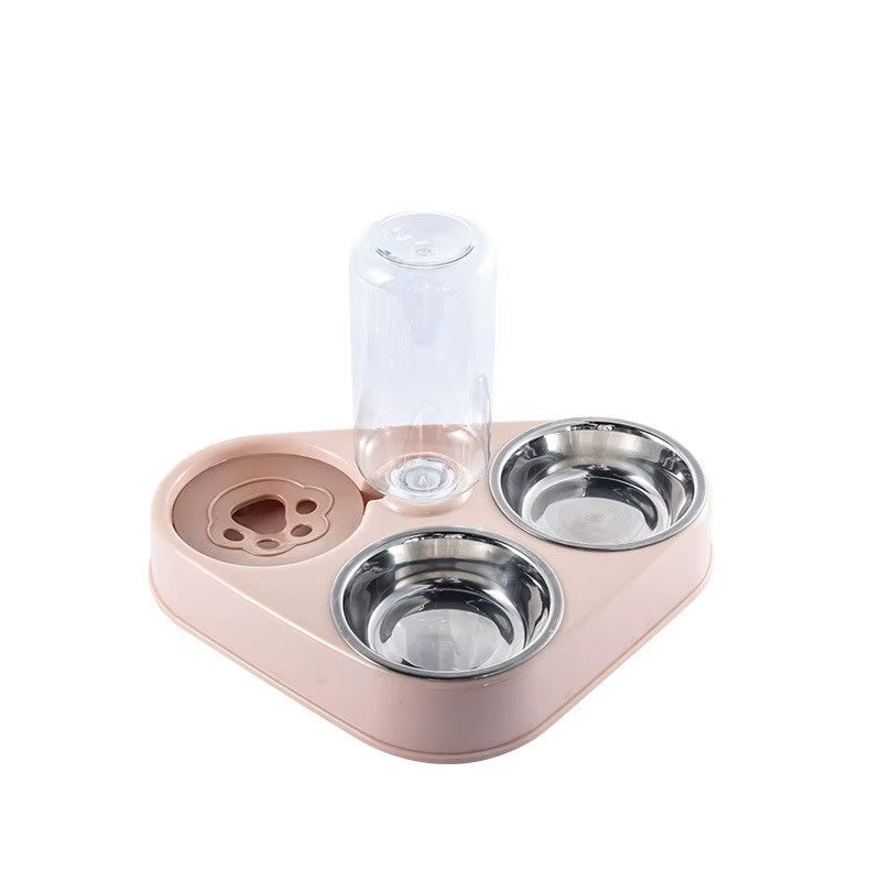 Pawmate Duoflow Feeder – Spill-Free Feeding & Hydration Station for Pets
