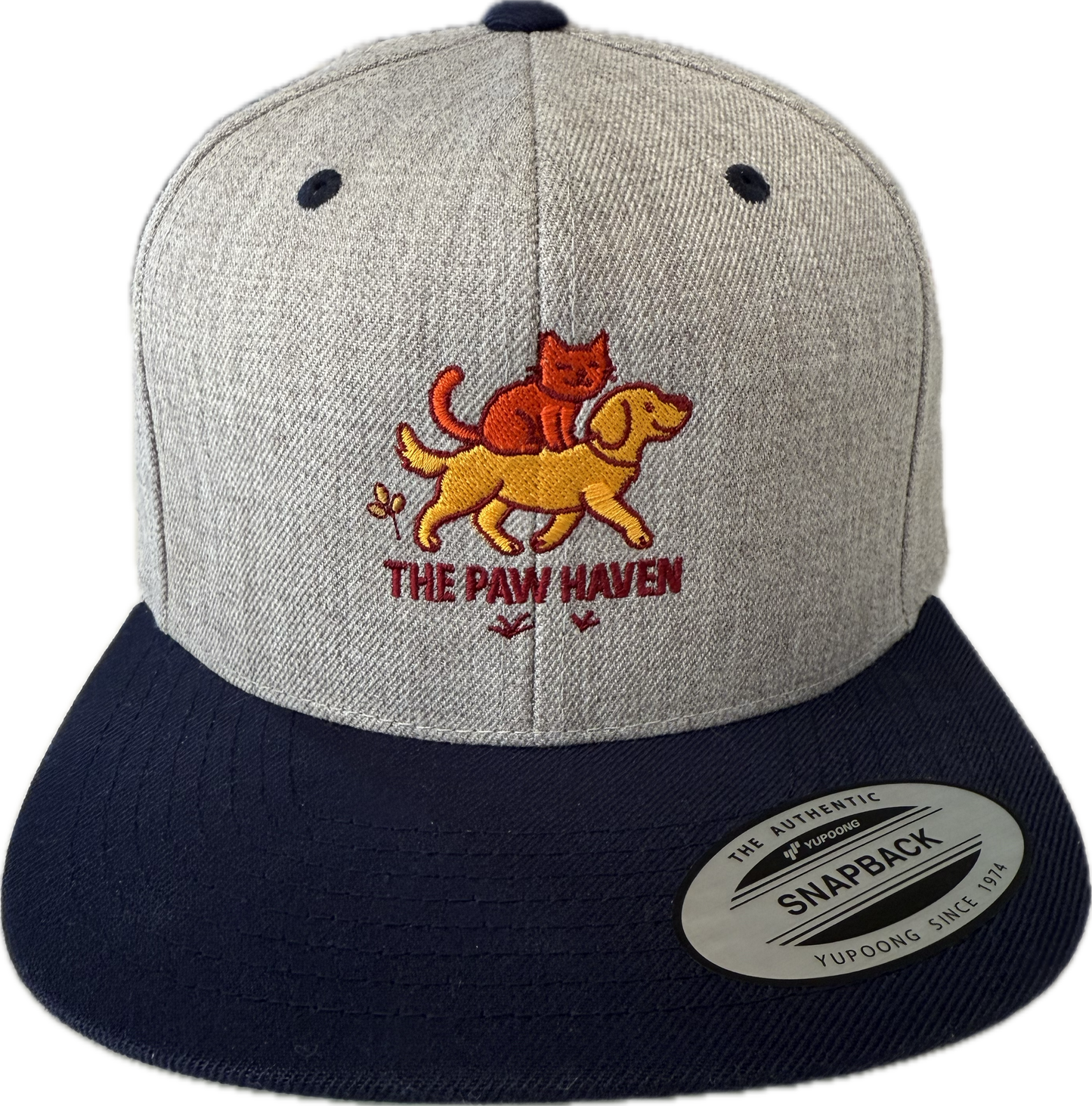 The Paw Haven Flat Bill Snapback Hat