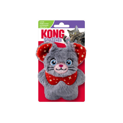 KONG Holiday Cat Snuzzles Mouse Assorted Cat Toy Assorted, 4ea