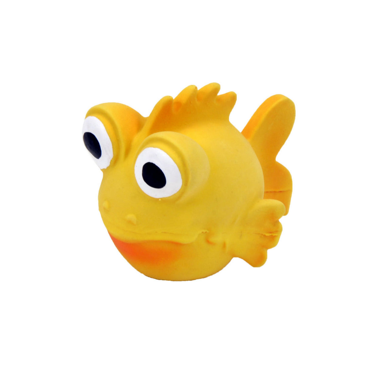 Rascals Latex Dog Toy Goldfish 3.5 in