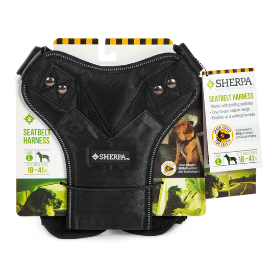 Sherpa's Pet Trading Company Crash Tested Seatbelt Safety Dog Harness